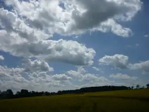 mraky byly tak nízko