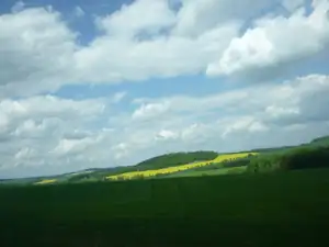 pohled do dáli a šlapeme