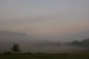 mlhavé ráno ze kterého se vyloupl hezký den...