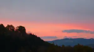 nedělní svítání nad Valmezem...