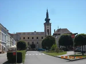 Nová Bystřice...náměstí
