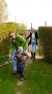 Petr,Eva a Lukášek...v březnu se narodí Kateřinka...