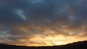 včerejší východ Slunce...