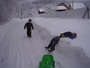 odpočinek 🙂 při cestě nahoru