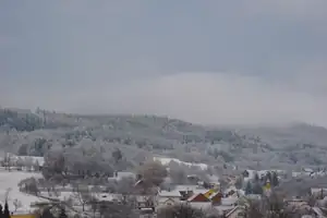 Jasenice pod sněhovou peřinou...