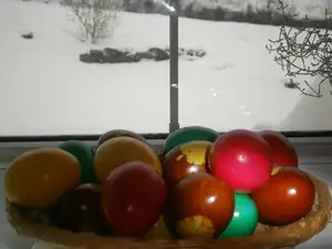 Zasněžená Velik.neděle (31.3.)