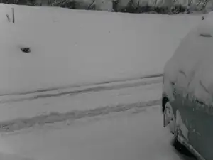 Velikonoční příval sněhu(31.3.)