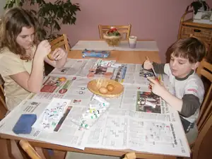 Domácí velikonoční dílničky 🙂 (15.3.2013)