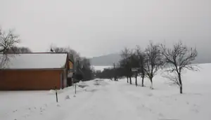 tento úsek cesty je souvislý cca 30cm vysoký jazyčisko,kdo tady projede,má vyhráno...