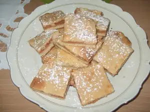 linecký koláč s jablky