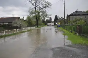 Hlavní cesta po ní se nejezdilo