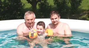 chlapi...tata Pavel, syn Petr, vnuk Lukáš...