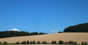můj ranní pohled z okna ložnice...