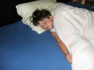 brouček usnul a spí