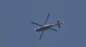přeletěla mně nad hlavou...