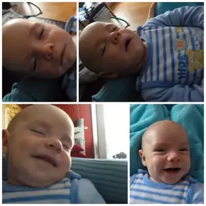 zmoženej po krmení