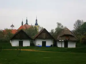Podmračená Květná neděle ve skanzenu