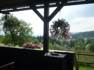 hned po příjezdu chvíli svítilo sluníčko