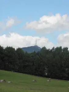 Ještěd...