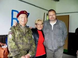 S kamarady na střelecké soutěži v Prostějově 22.05.2015.