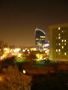 noční Warszawa