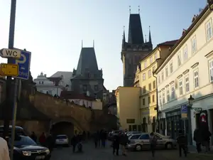 pohled na věže