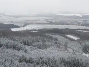 Výhled z rozhledny
