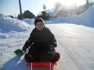 Konečně užíváme sníh