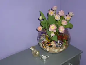 tulipány v kouli